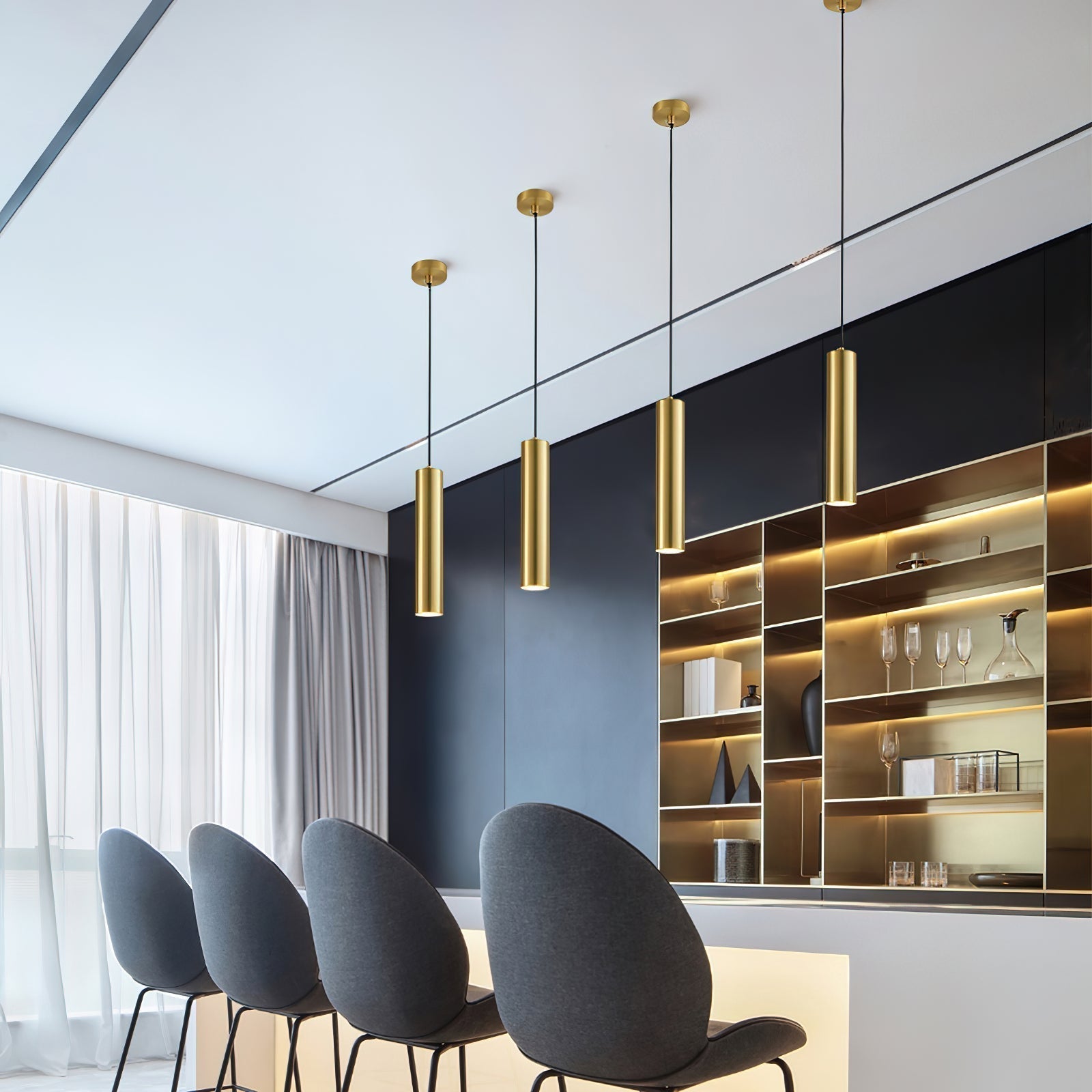 Streamline Cylinder Pendant Lamp - Lamp Outdoor