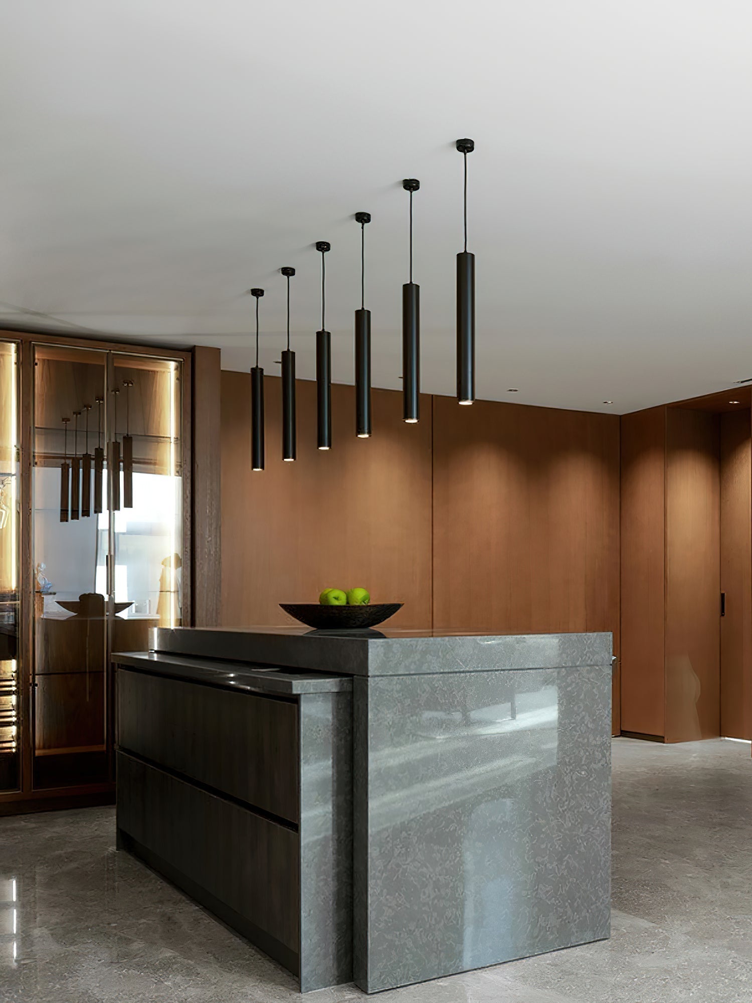 Streamline Cylinder Pendant Lamp - Lamp Outdoor