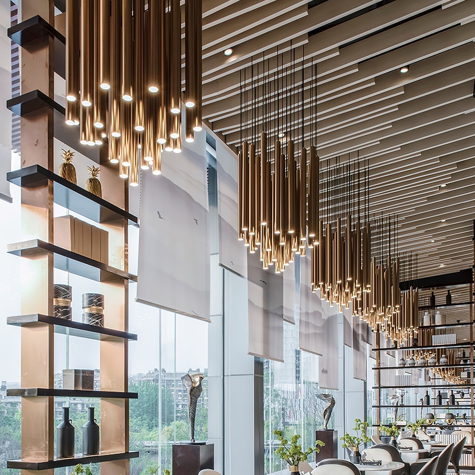 Streamline Cylinder Pendant Lamp - Lamp Outdoor