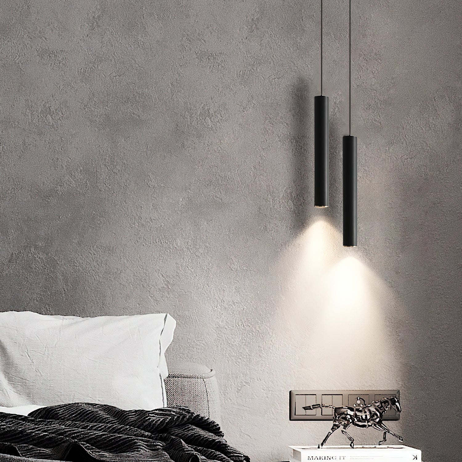 Streamline Cylinder Pendant Lamp - Lamp Outdoor