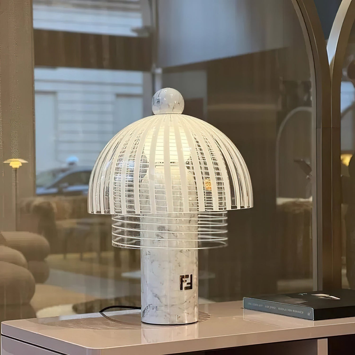 Striara Modern Marble Table Lamp