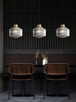 Striped Spinning Top Pendant Light - Lamp Outdoor