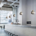 Striped Spinning Top Pendant Light - Lamp Outdoor