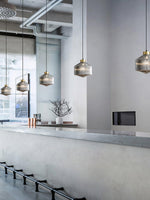 Striped Spinning Top Pendant Light - Lamp Outdoor