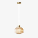 Striped Spinning Top Pendant Light - Lamp Outdoor