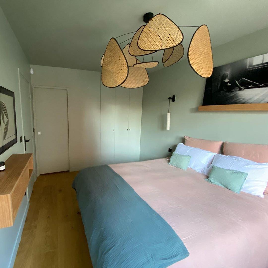 Screen Cannage Suspension - Lamp Outdoor