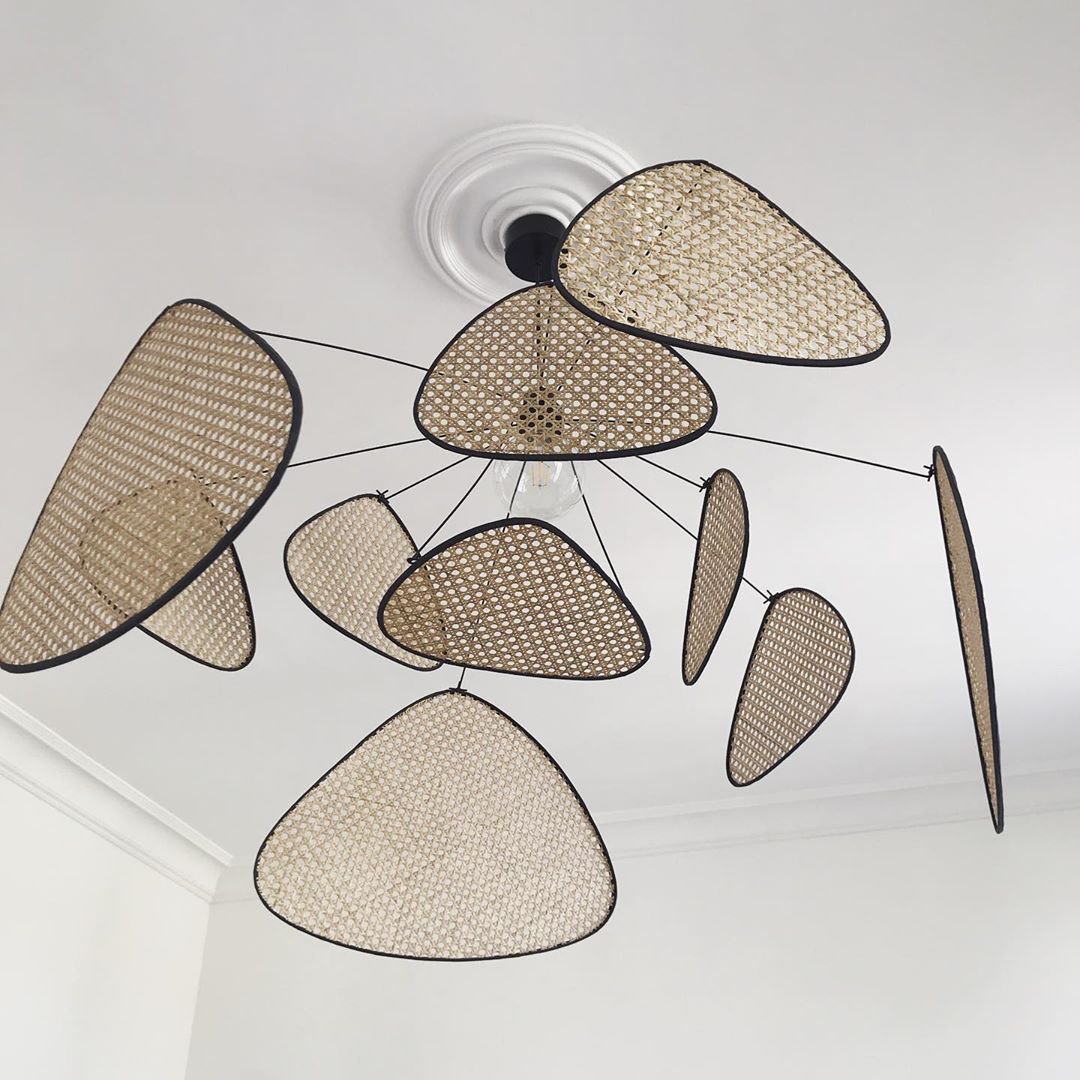 Screen Cannage Suspension - Lamp Outdoor