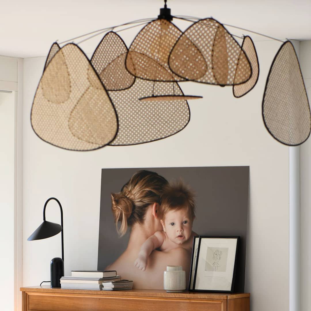 Screen Cannage Suspension - Lamp Outdoor