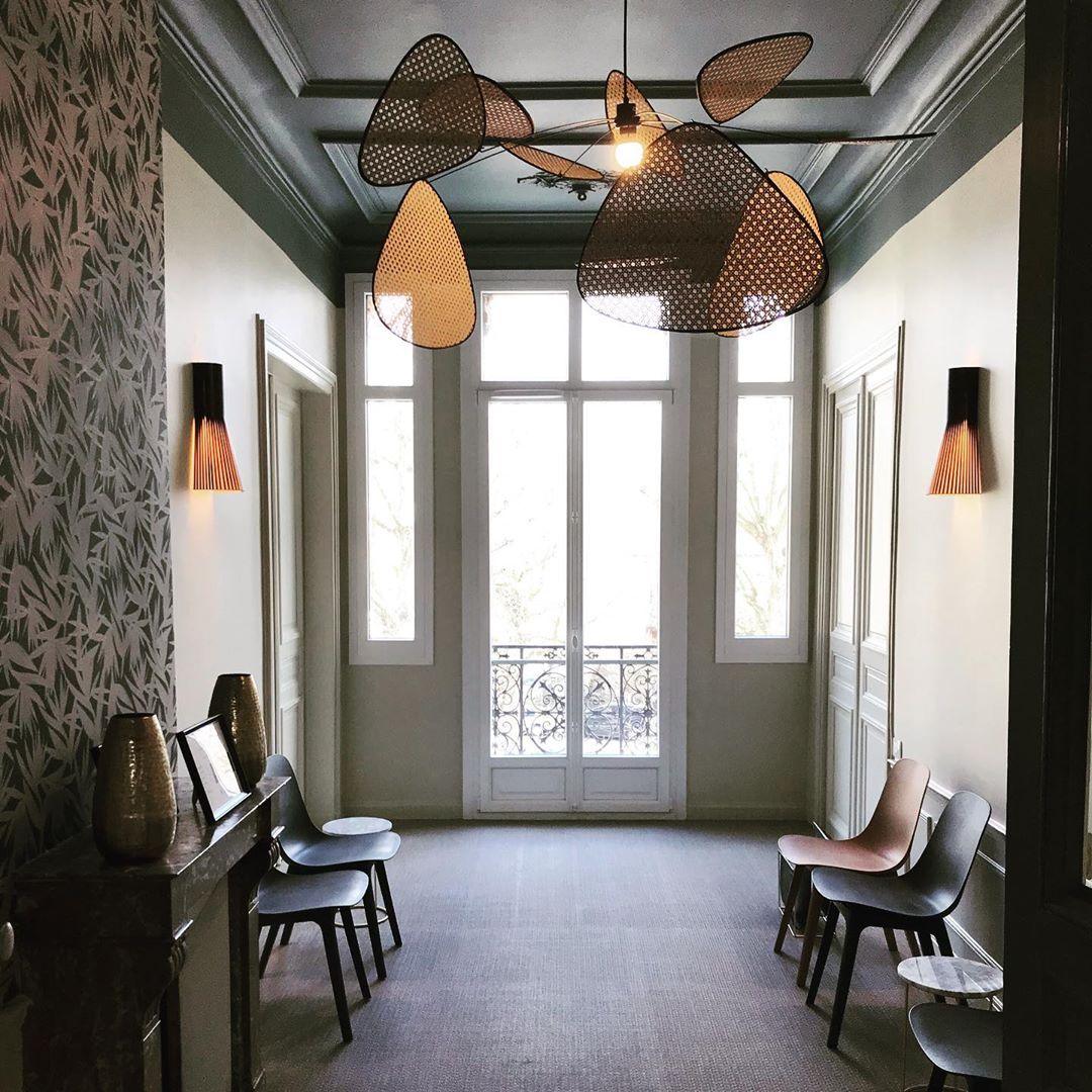 Screen Cannage Suspension - Lamp Outdoor