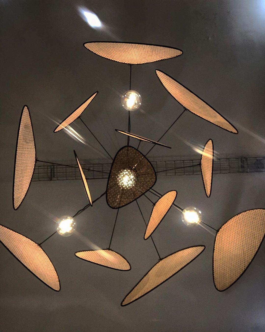 Screen Cannage Suspension - Lamp Outdoor
