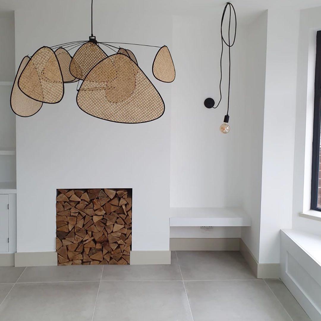 Screen Cannage Suspension - Lamp Outdoor