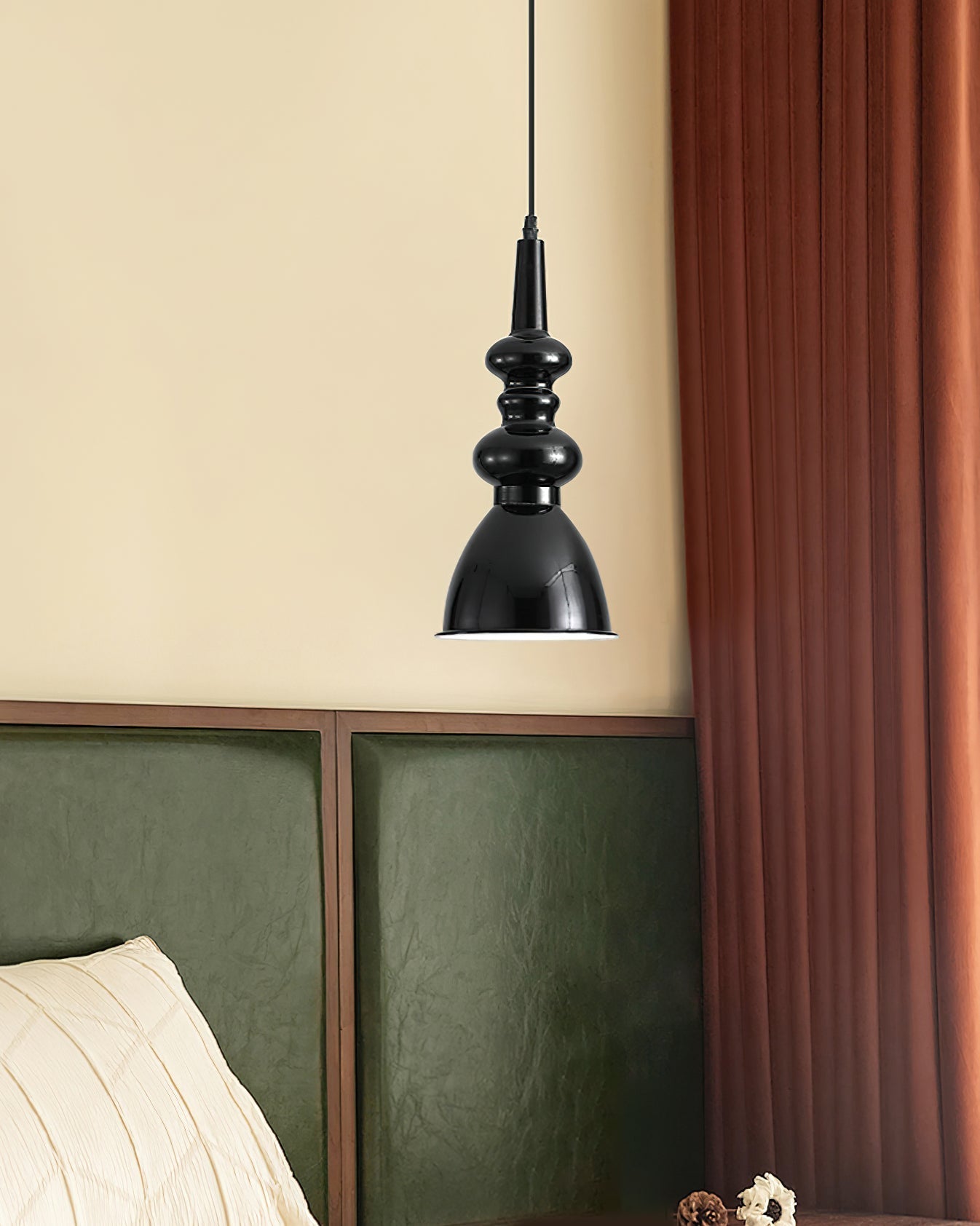 Svelte Noir Pendant Light - Lamp Outdoor