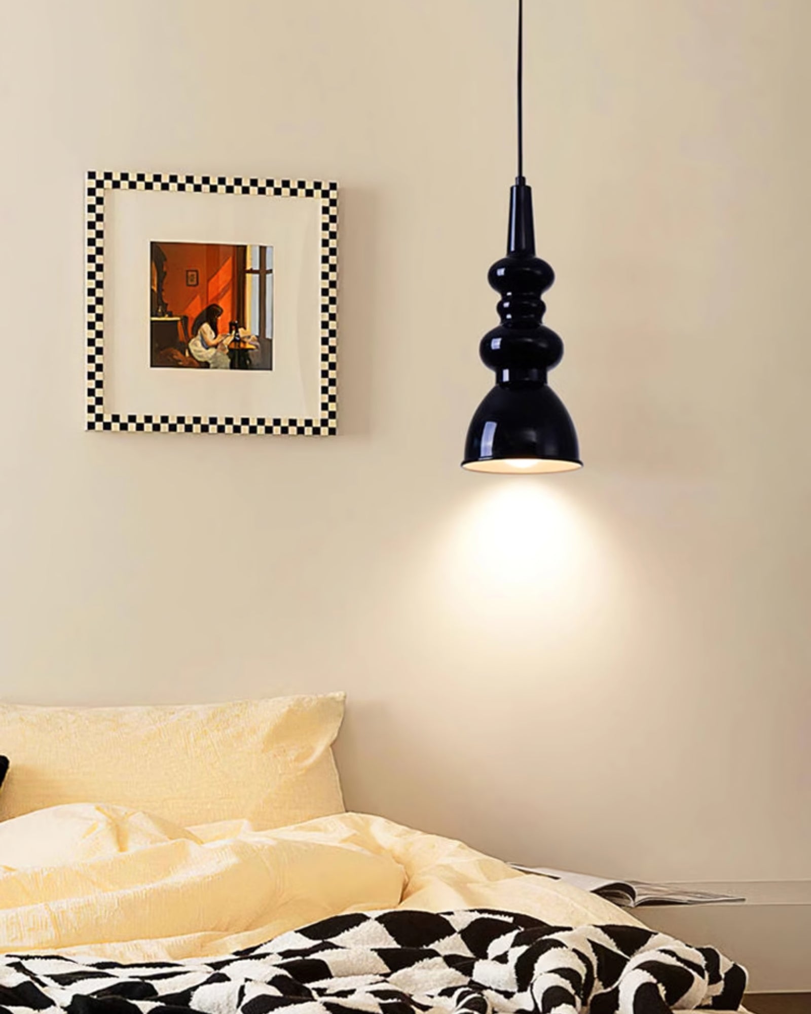 Svelte Noir Pendant Light - Lamp Outdoor