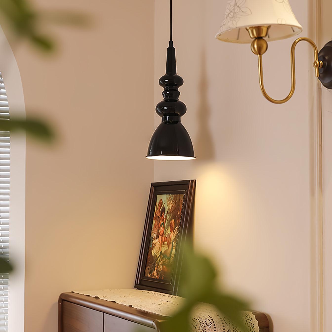 Svelte Noir Pendant Light - Lamp Outdoor