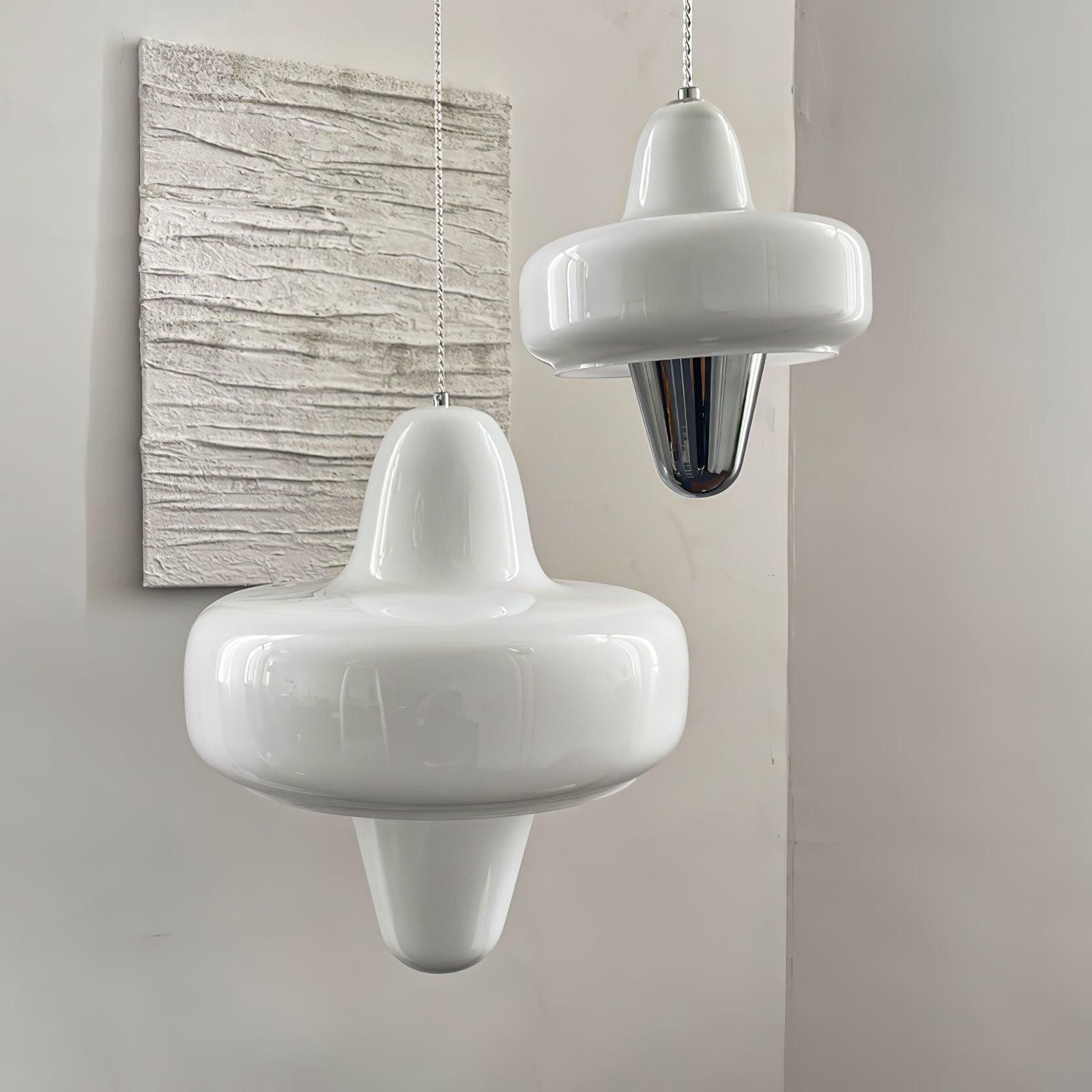 Nuvia Minimalist Glass Pendant Lamp - Lamp Outdoor