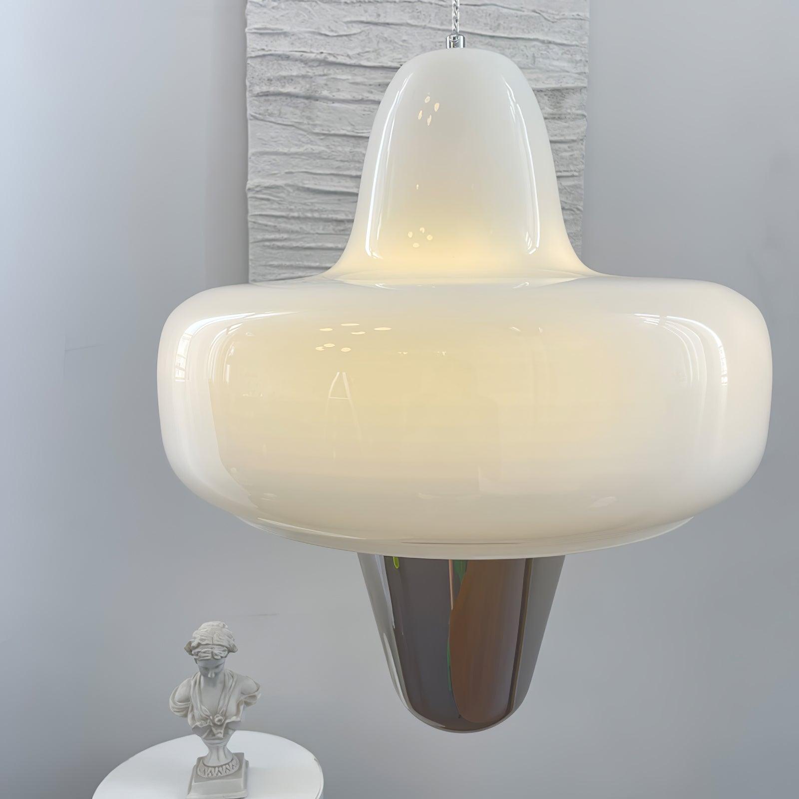 Nuvia Minimalist Glass Pendant Lamp - Lamp Outdoor
