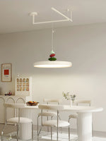 Swing Arm Stone Pendant Light - Lamp Outdoor