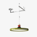 Swing Arm Stone Pendant Light - Lamp Outdoor
