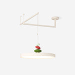 Swing Arm Stone Pendant Light - Lamp Outdoor