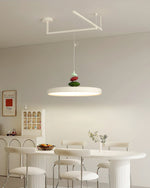Swing Arm Stone Pendant Light - Lamp Outdoor