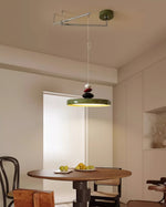 Swing Arm Stone Pendant Light - Lamp Outdoor