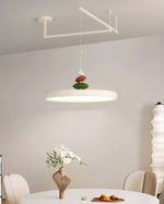 Swing Arm Stone Pendant Light - Lamp Outdoor