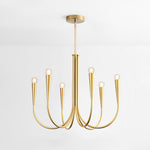 Swoop Arm Chandelier - Lamp Outdoor