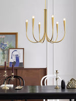 Swoop Arm Chandelier - Lamp Outdoor