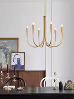 Swoop Arm Chandelier - Lamp Outdoor