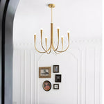 Swoop Arm Chandelier - Lamp Outdoor