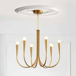 Swoop Arm Chandelier - Lamp Outdoor