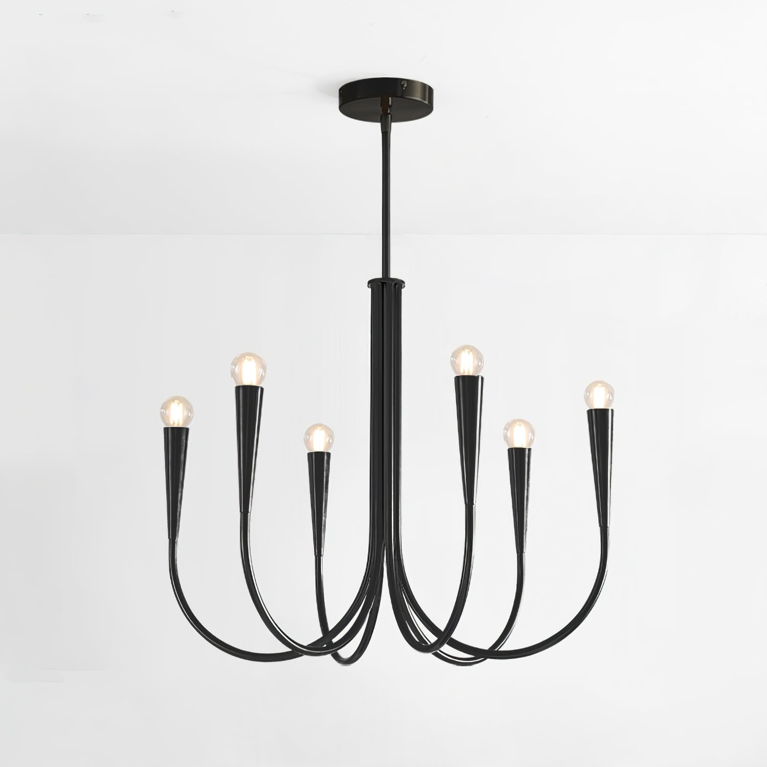 Swoop Arm Chandelier - Lamp Outdoor