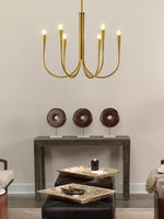 Swoop Arm Chandelier - Lamp Outdoor