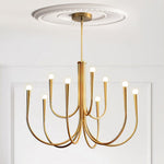 Swoop Arm Chandelier - Lamp Outdoor