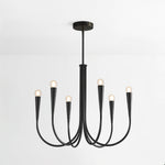 Swoop Arm Chandelier - Lamp Outdoor