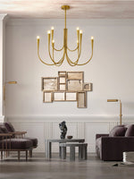 Swoop Arm Chandelier - Lamp Outdoor