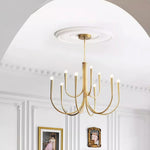 Swoop Arm Chandelier - Lamp Outdoor