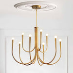 Swoop Arm Chandelier - Lamp Outdoor