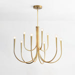 Swoop Arm Chandelier - Lamp Outdoor