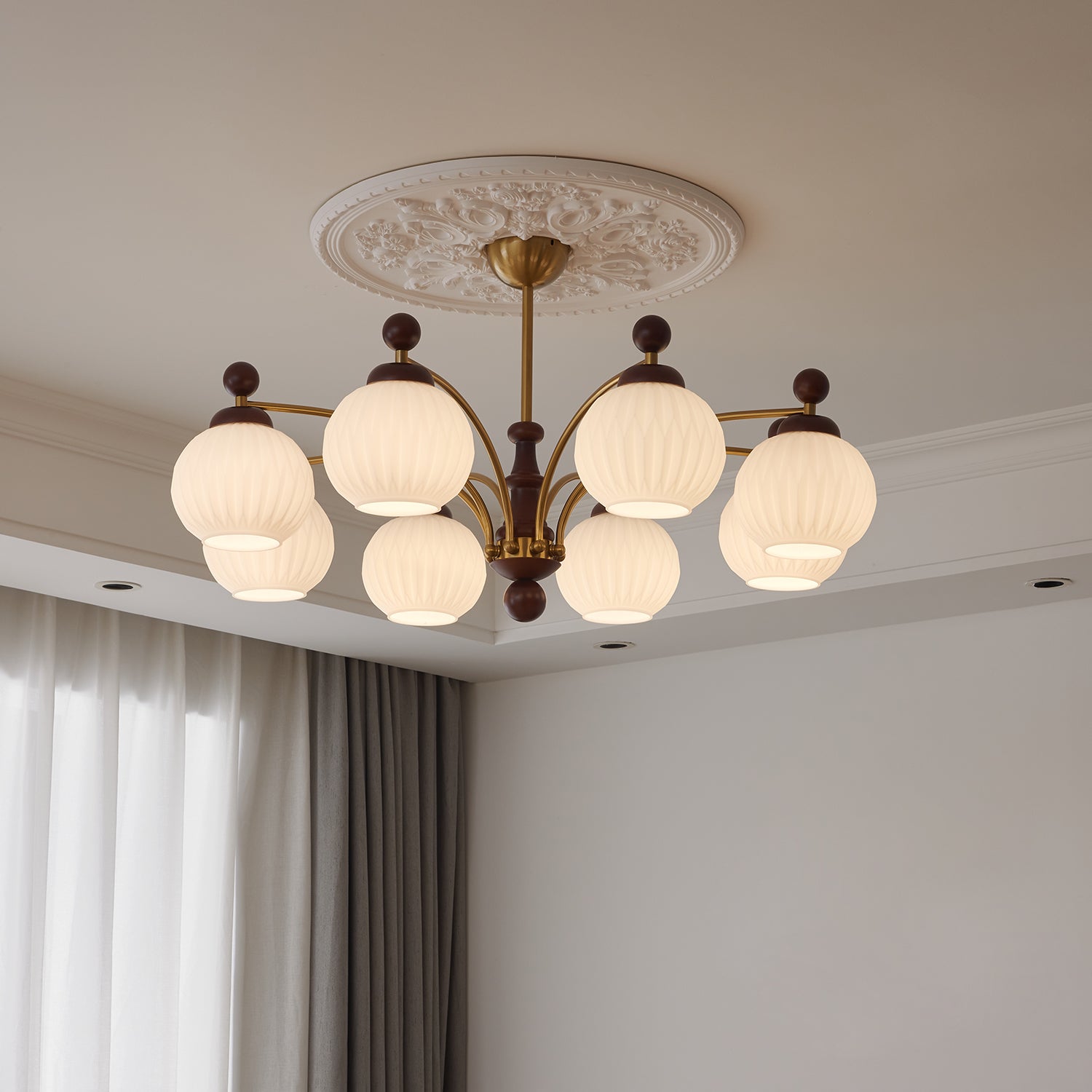 Sylvan Orb Chandelier - Lamp Outdoor
