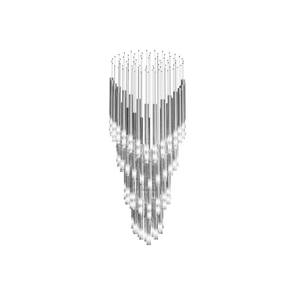Ovynira Gold Rod Chandelier - Lamp Outdoor