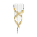 Ovynira Gold Rod Chandelier - Lamp Outdoor
