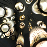 Ovynira Gold Rod Chandelier - Lamp Outdoor