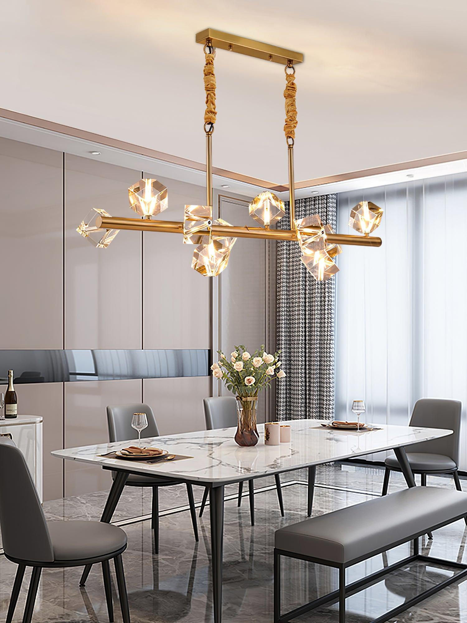 Takku Crystal Chandelier - Lamp Outdoor