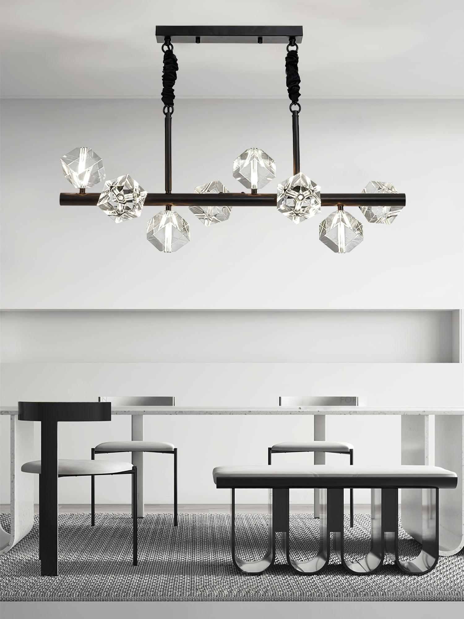 Takku Crystal Chandelier - Lamp Outdoor
