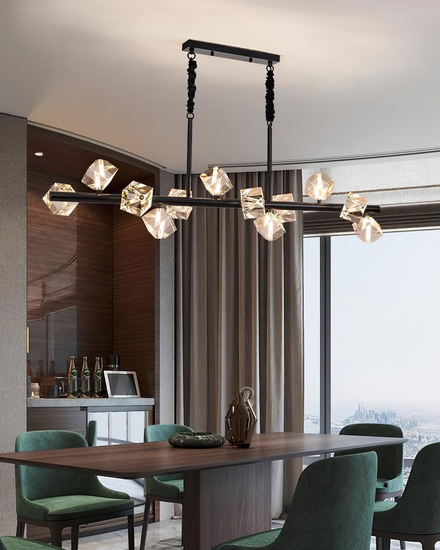 Takku Crystal Chandelier - Lamp Outdoor