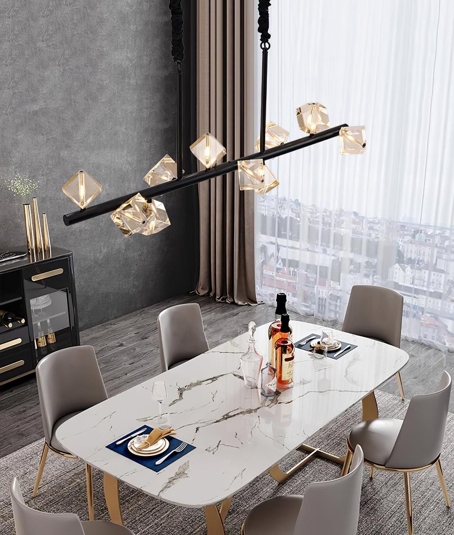 Takku Crystal Chandelier - Lamp Outdoor