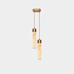 Ulzorila Cylinder Alabaster Pendant Light - Lamp Outdoor