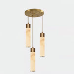 Ulzorila Cylinder Alabaster Pendant Light - Lamp Outdoor