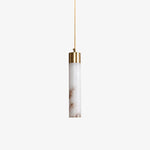 Ulzorila Cylinder Alabaster Pendant Light - Lamp Outdoor